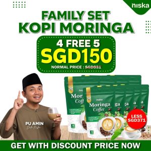FAMILY SET - 4 PERCUMA 5 PACK
