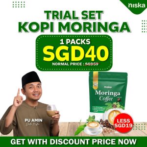 TRIAL SET - 1 PACK KOPI MORINGA